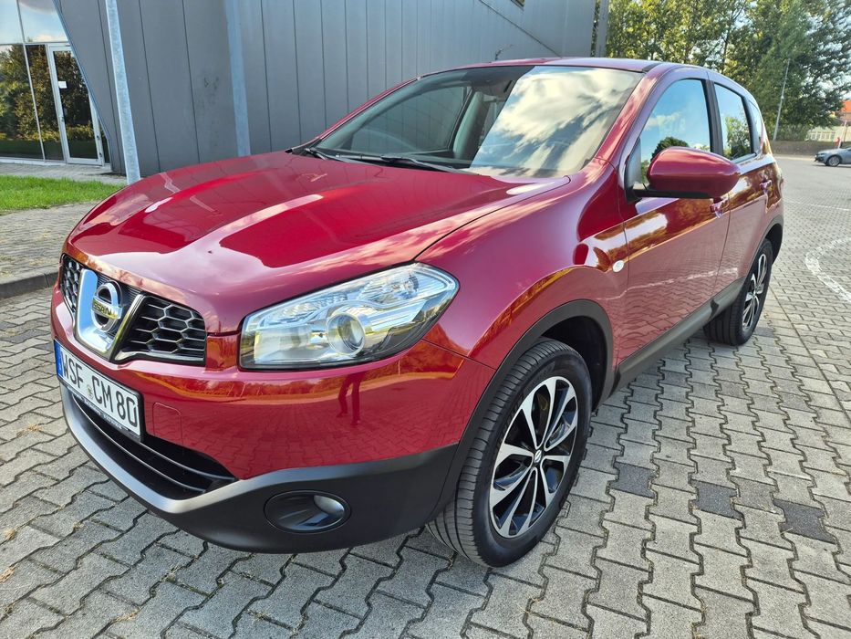 Nissan Qashqai klimatronik, tempomat, nawigacja, kamera, hak, bezwypadkowy.