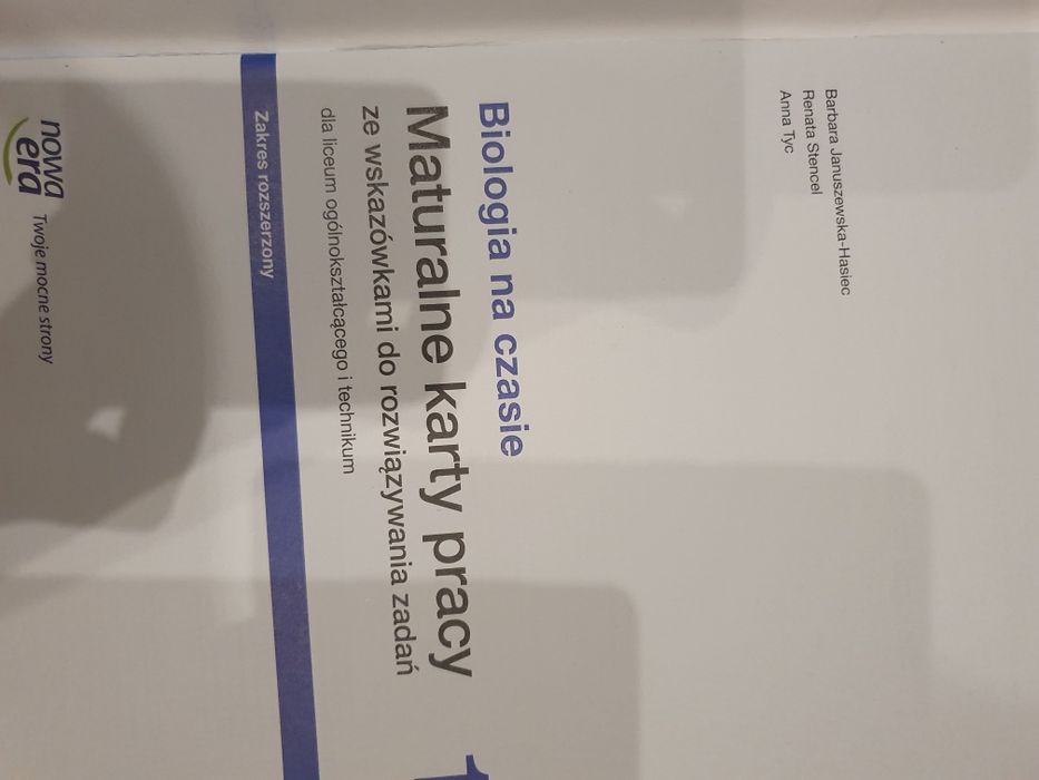 Karty pracy  biologia1