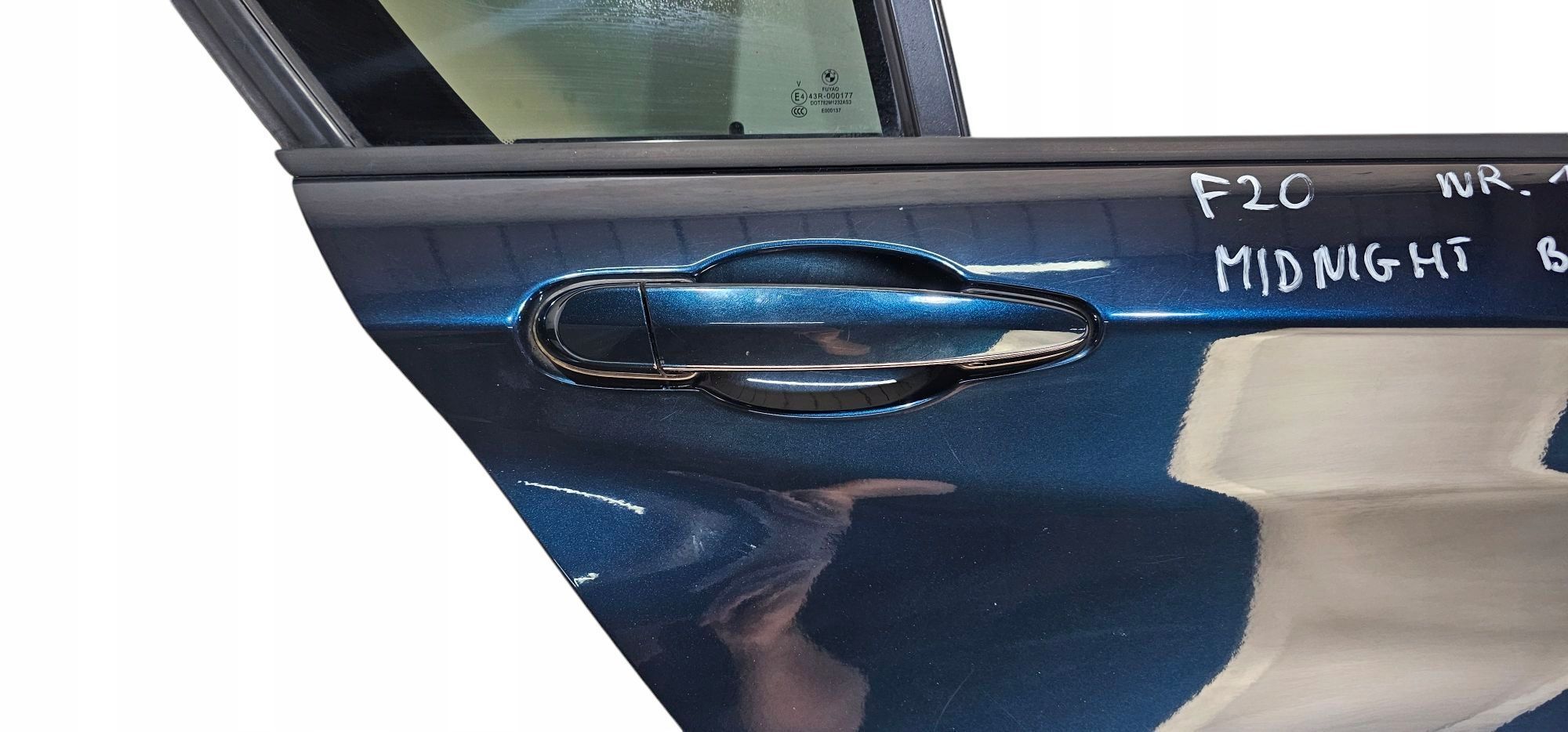 Bmw F20 Drzwi Prawe Prawy Tył Midnight Blue Ii B38 Nr 172