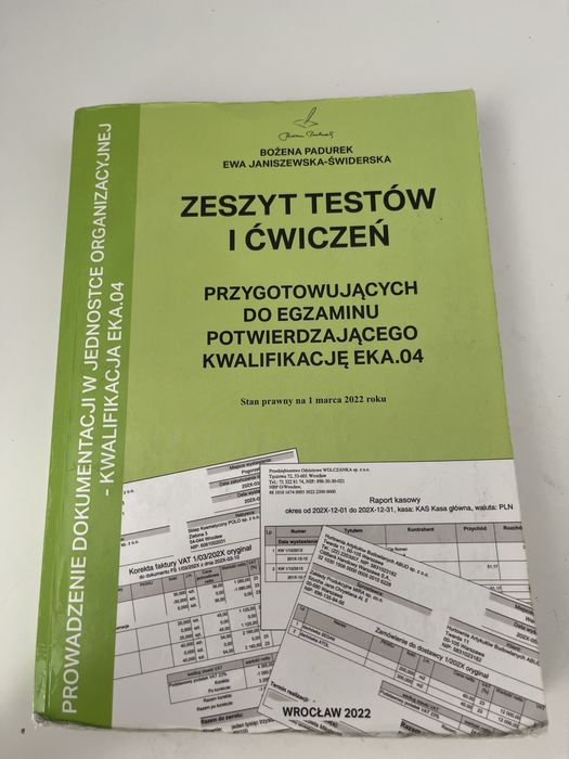 Zeszyt testów i ćwiczeń zawodowych EKA.04