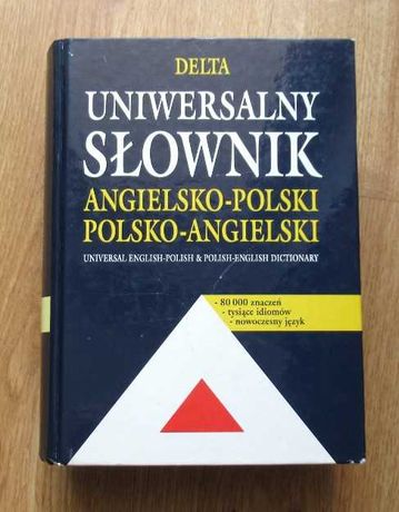 Uniwersalny słownik angielsko-polski i polsko-angielski.
