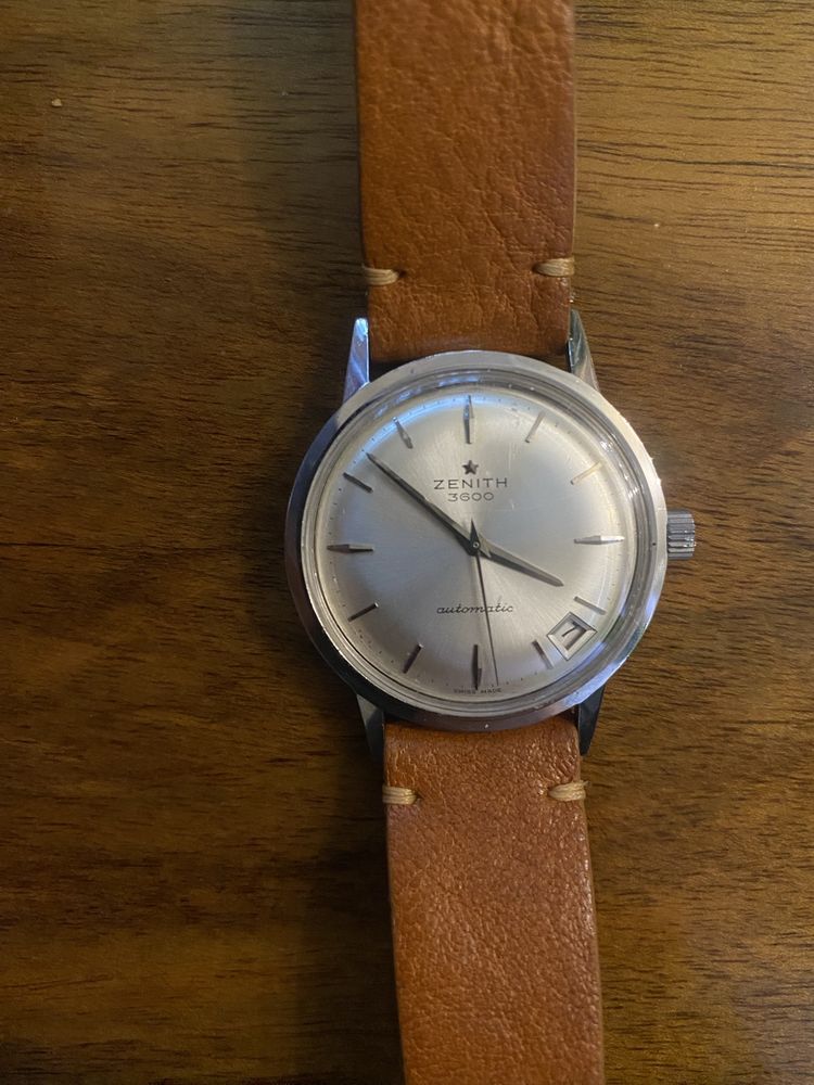 Zegarek Zenith vintage z lat 60-tych.