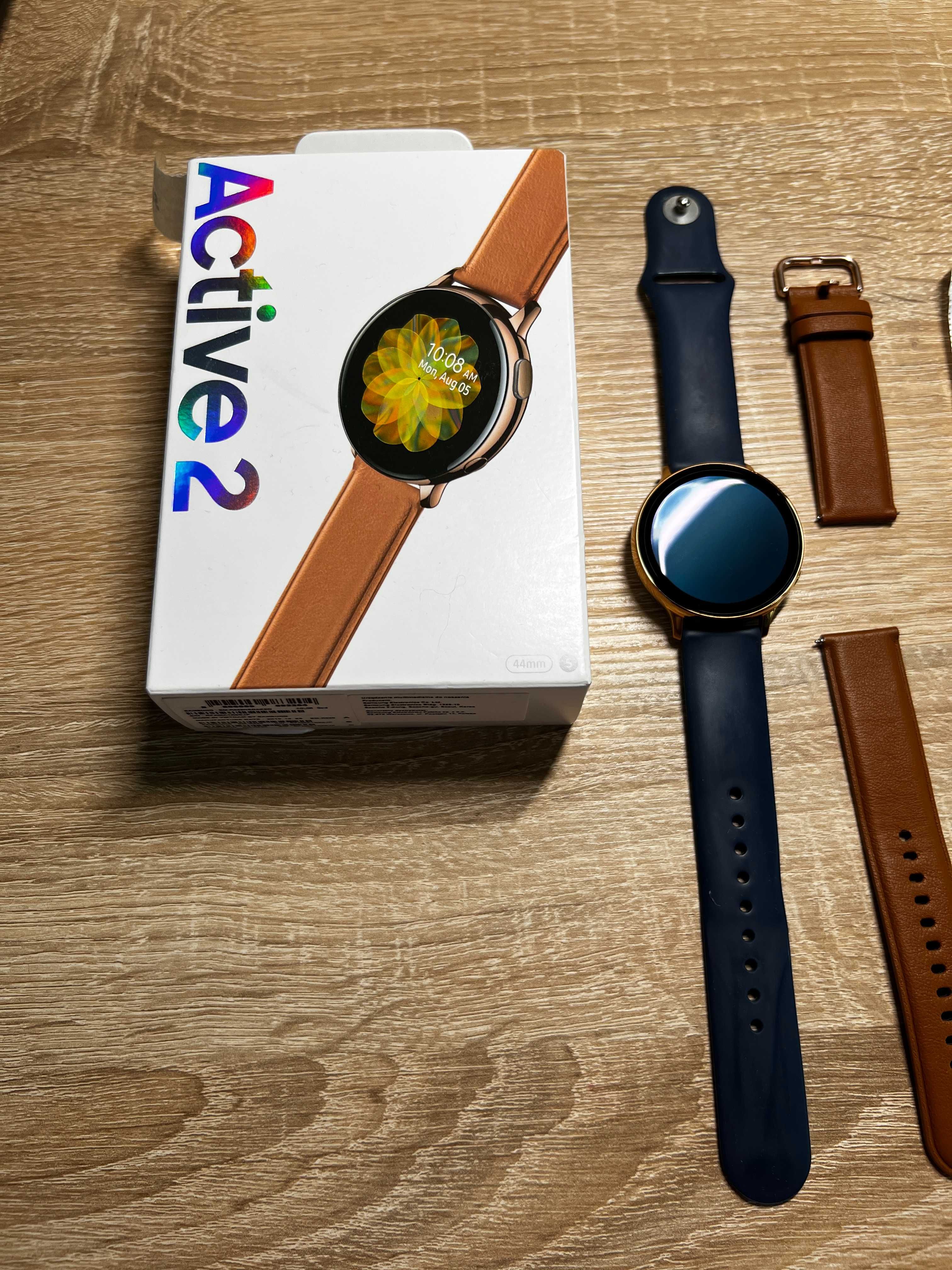 SAMSUNG Galaxy Watch Active 2 SM-R820N 44mm Stal Nierdzewna Złoty