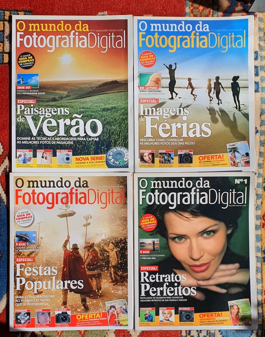 revistas O Mundo da Fotografia Digital