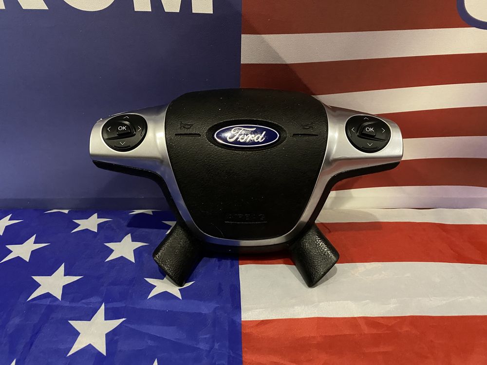 Подушка в кермо AirBag Ford Focus mk3 2011-2015 USA