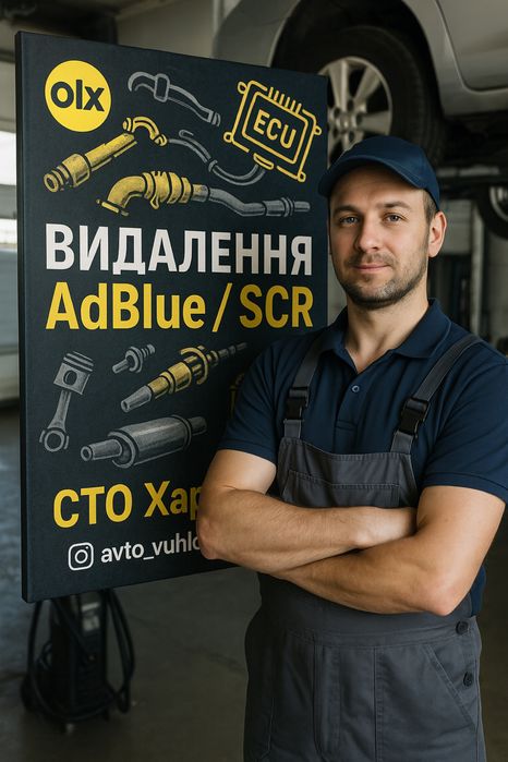 Відключення системи AdBlue / SCR. Отключение системы АдБлю СТО