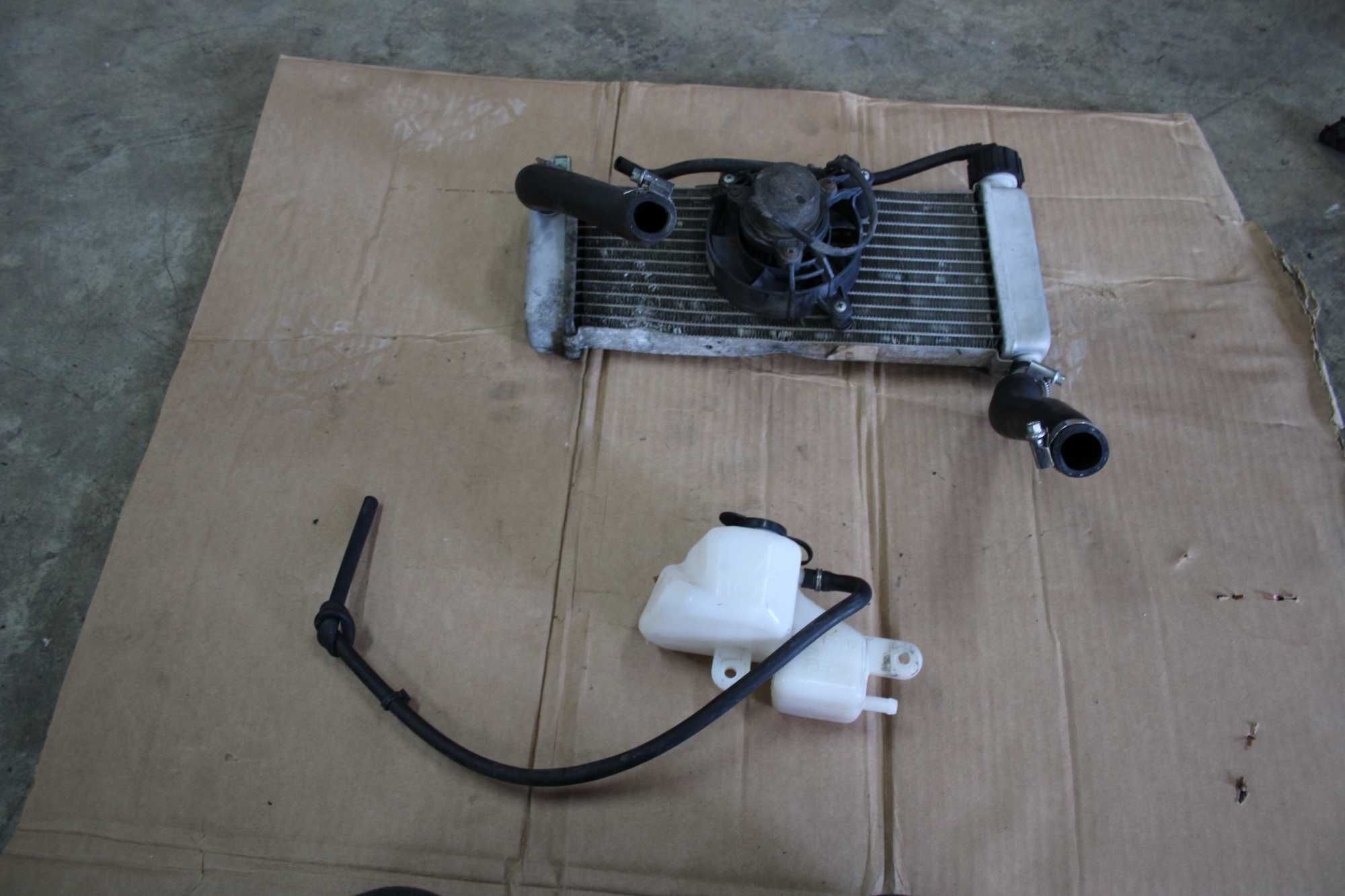 Chłodnica Wody Wentylator Zbiorniczek Aprilia RS4 125, 13-21