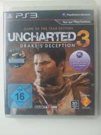 Gra Uncharted 3 GOTY PS3 Play Station ps3 Drake Deception przygodowa