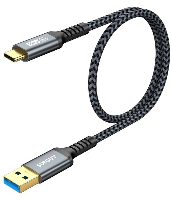 Кабель SUNGUY USB C 0,5 м, зарядний кабель USB A - USB C, швидка заряд