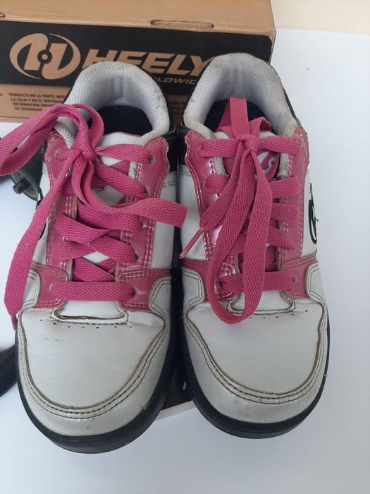 Оригинал Heelys 35 размер роликовые кроссовки, стелька 22 см