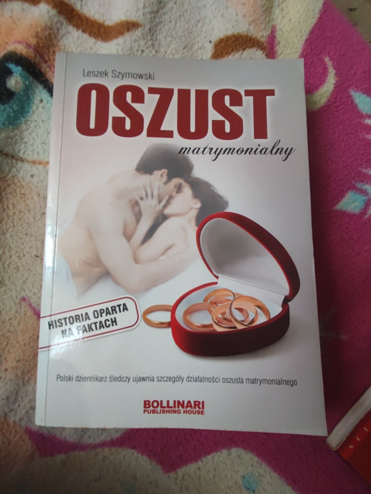 Książka,, Oszust matrymonialny"