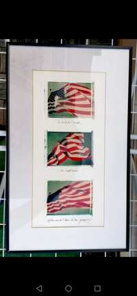 Quadro Star and Stripes / serigrafia