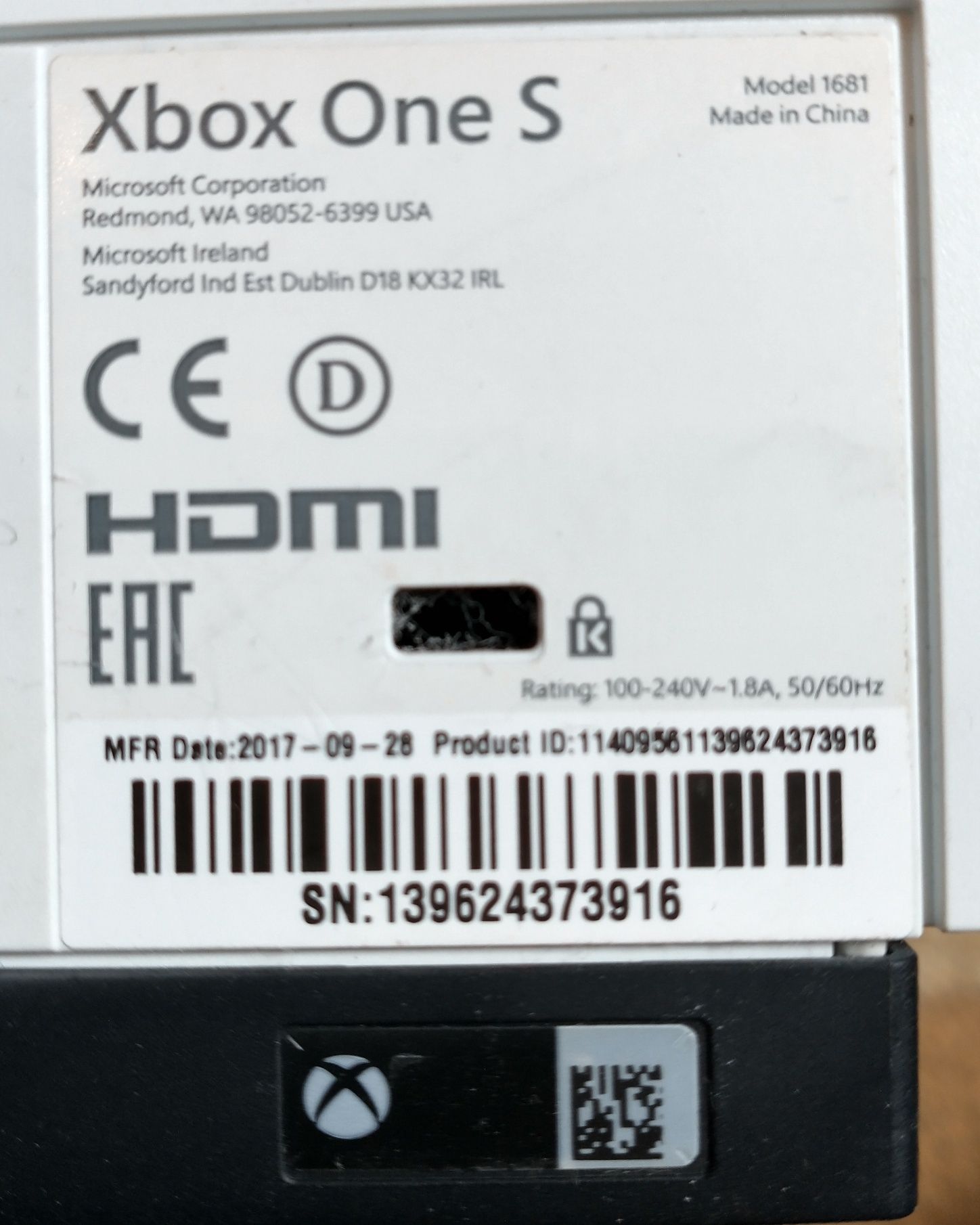 Xbox one S + gry