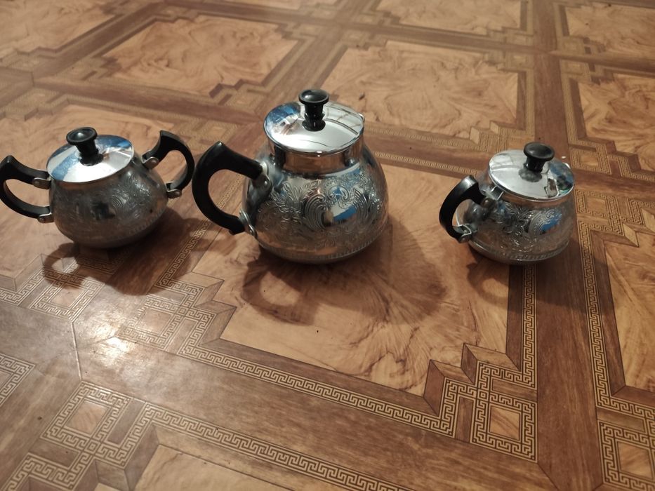 Zestaw kawowy aluminiowy