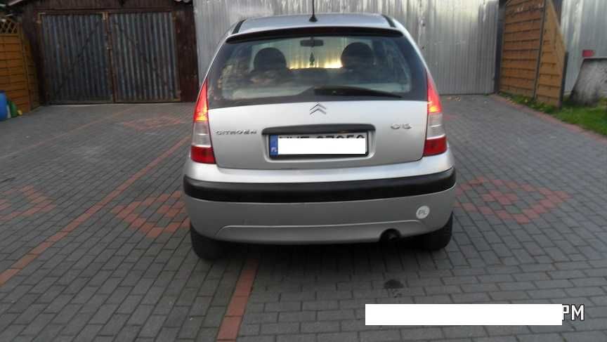 Samochód osobowy  Citroen  C3    Model 2007 POJ  1,2  benzyna sprzedam