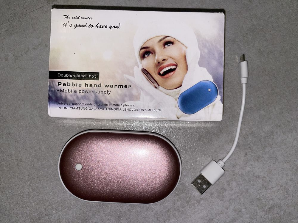 Ogrzewacz dłoni i PowerBank 2 w 1