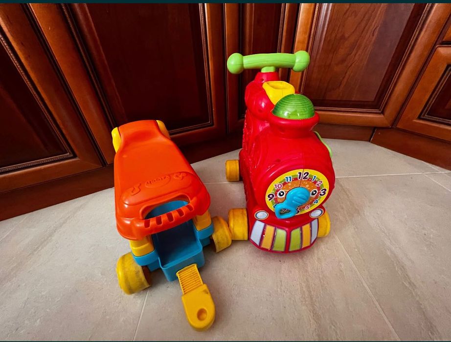 Ходунки-каталка Алфавитный поезд VTechSittoStandUltimate AlphabetTrain