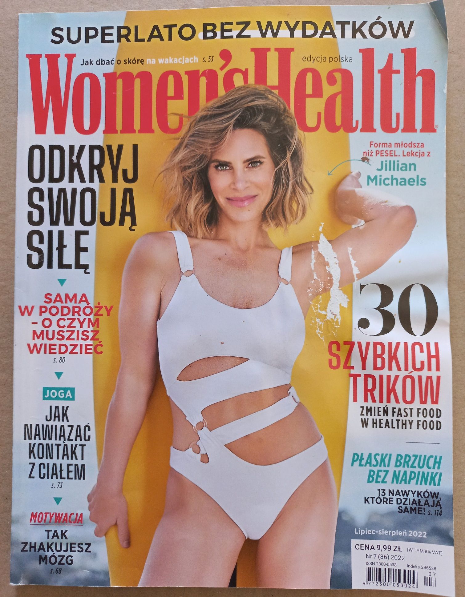 Women's Health Lipiec-Sierpień 2022 nr 7 (86) 2022