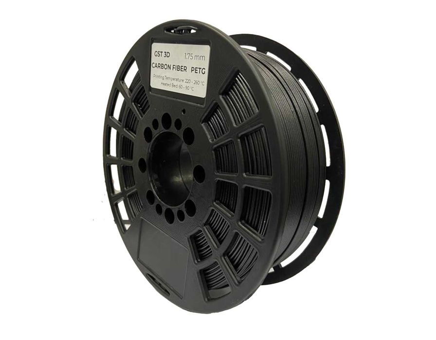 Filamento 3D de Fibra de carbono -  PETG