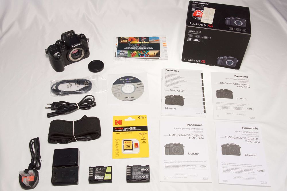 PANASONIC Lumix DC-GH4R 16.1Mpx 4K 4.508 zdjęć V-Log 64GB Gwarancja FV