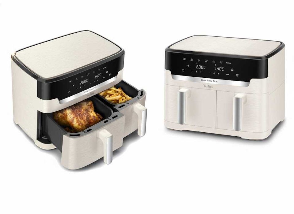 Air Fryer TEFAL DUAL EASY FRY XXL EY942HE0 Frytkownica 11L