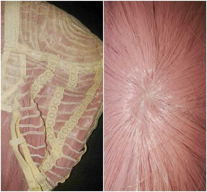 Krul Tepes Owari no Seraph cosplay wig długa peruka różowa z kitkami