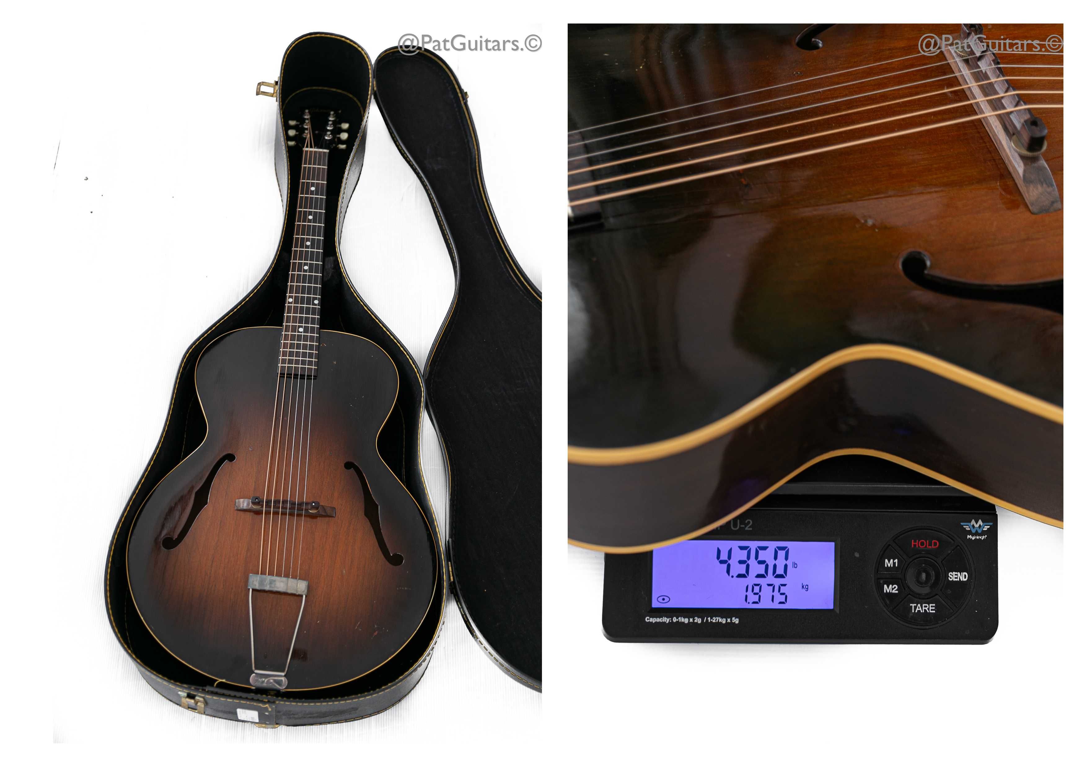 1951 Gibson L-48 archtop acoustic guitar in Sunburst