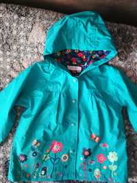 Куртка вітровка дощовик для дівчинки.
