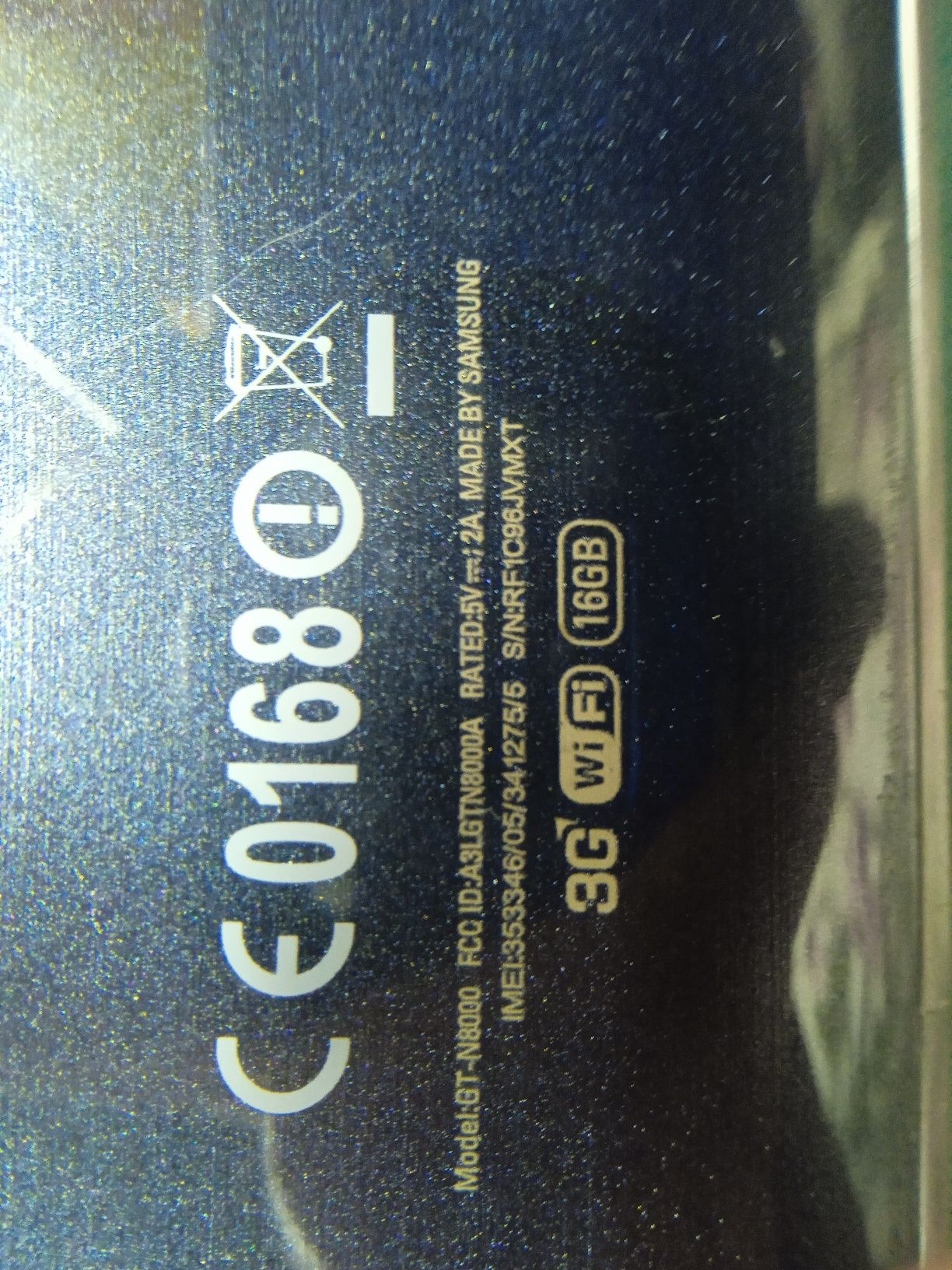 Продам рабочий планшет Samsung N 8000 оригинал
