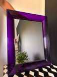 Duże lustro kartell gnost starck italy design space age