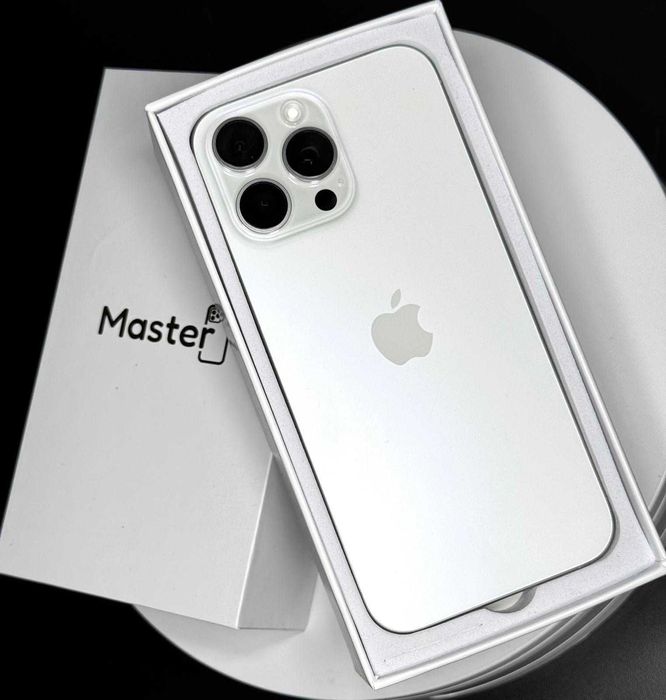 Apple iPhone 16 Pro Max 256GB White Nieużywany 100%Bat 0Cykli 6Msc GW