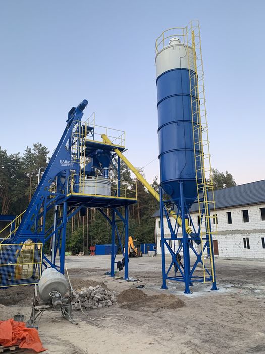Бетонний завод БСУ-80С | 80 м³/год | KARMEL | Гарантія 24 міс | Лізинг