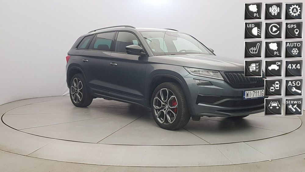 Skoda Kodiaq 2.0 TDI 4x4 RS DSG ! Z polskiego salonu ! Faktura VAT Marża !