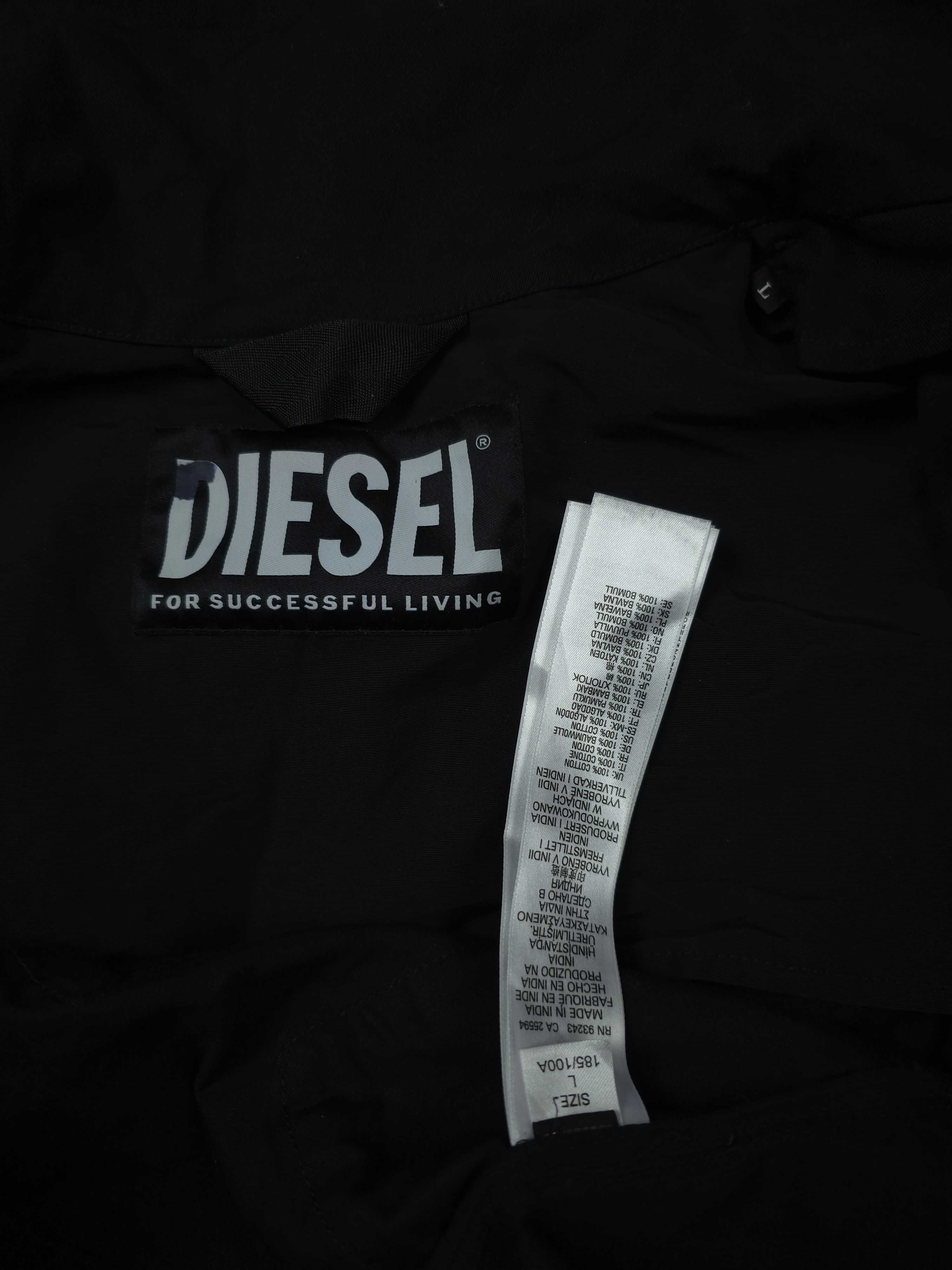 DIESEL J-Battle Patch Logo Kurtka Męska L ! Igła