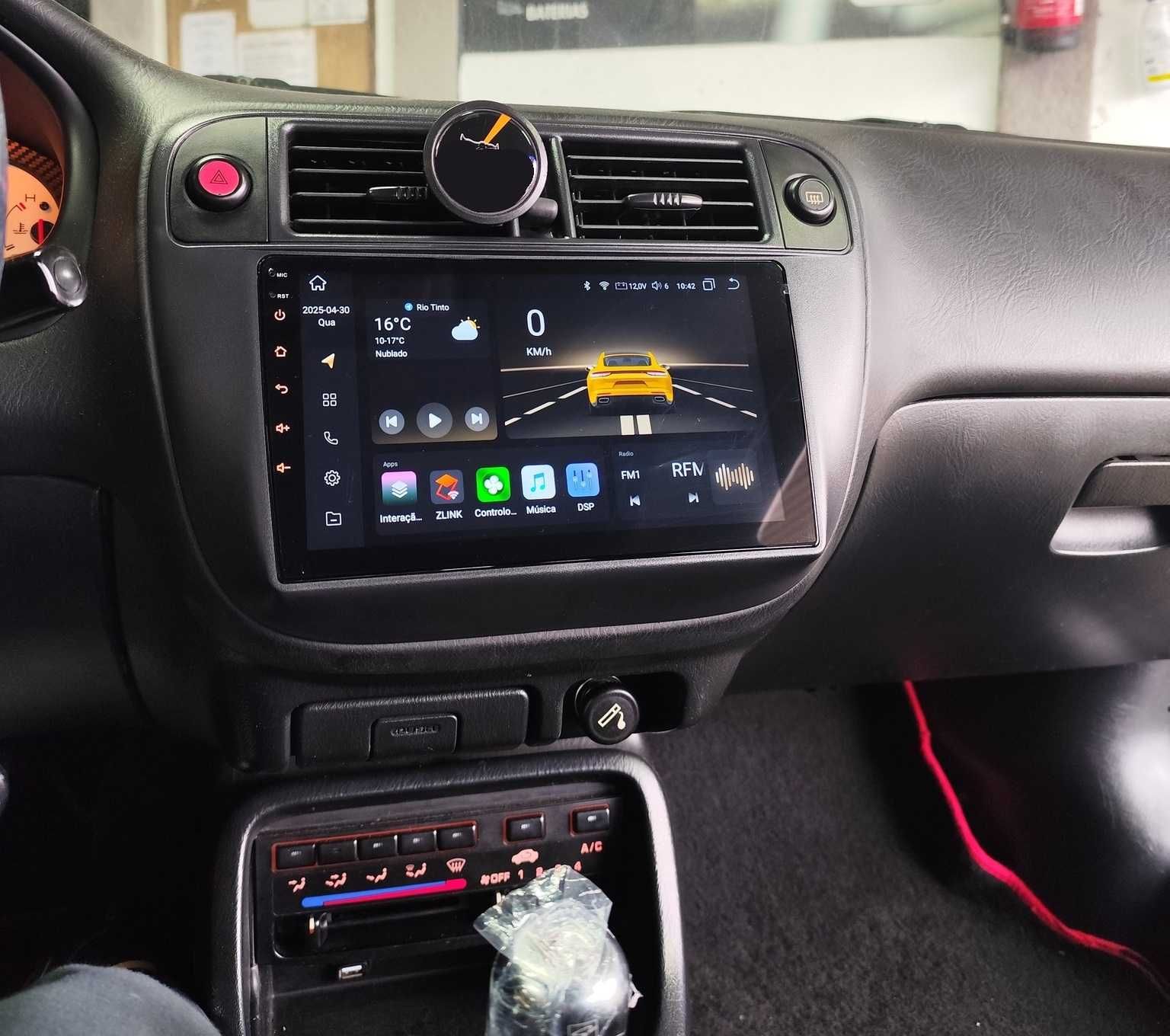 Rádio 2DIN Honda CIVIC MK6 • (1995 a 2001) • Android EK EJ EM MA MB MC