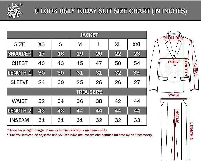 Garnitur błękitny YOULOOKUGLYTODAY rozmiar L