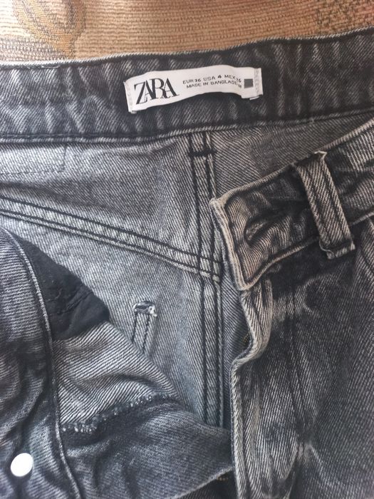 Spodnie Zara MomFit 7/8