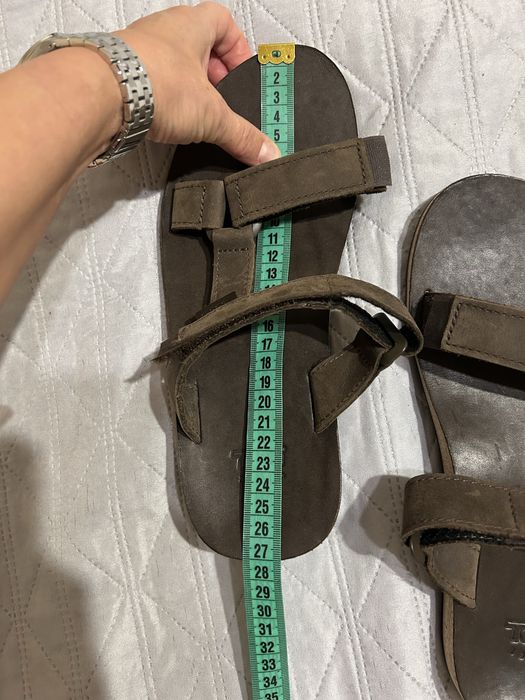 Мужские кожаные шлепки сандали босоножки Teva 40,5-41р