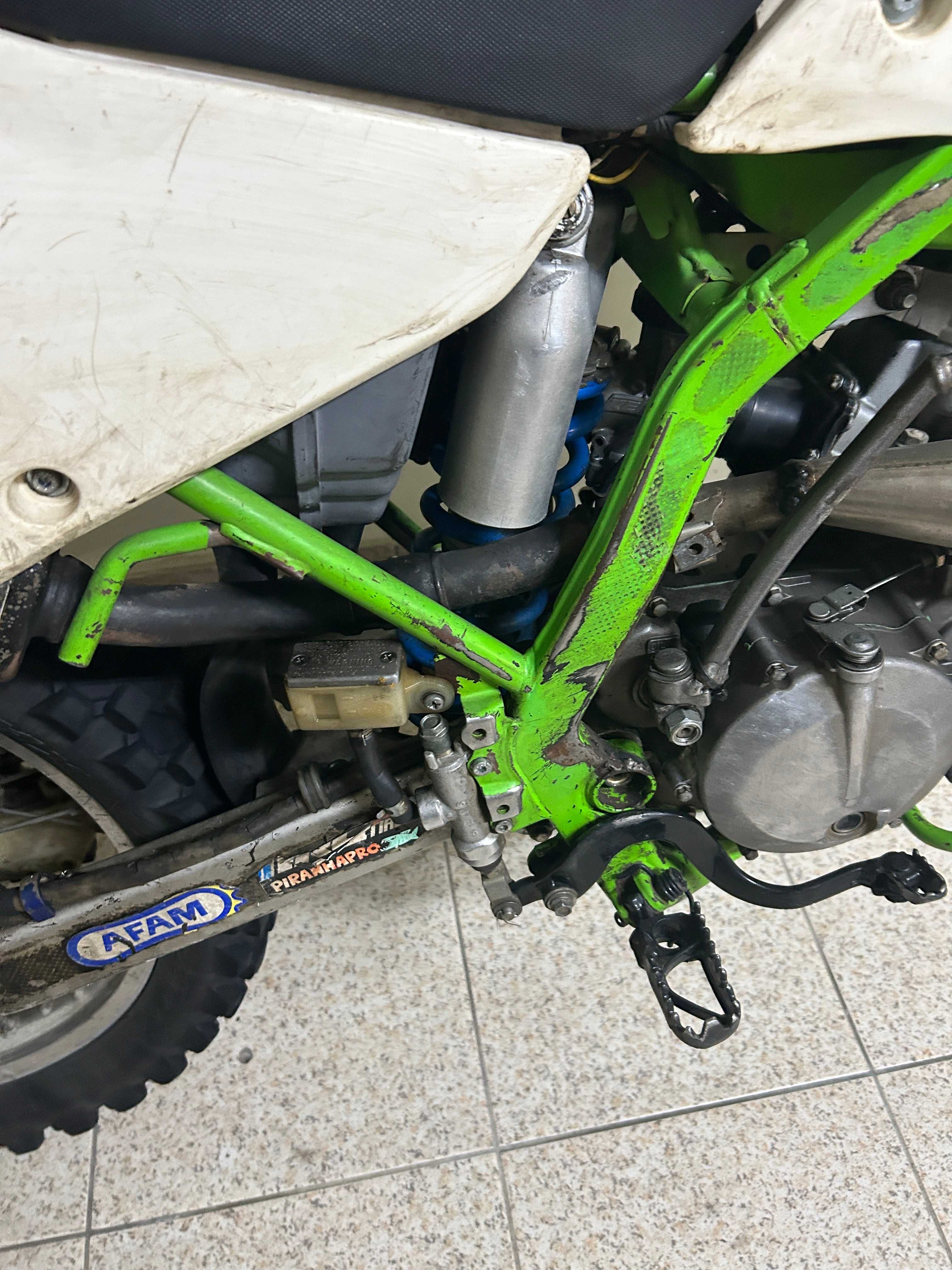 kawasaki KDX 200 sem matricula