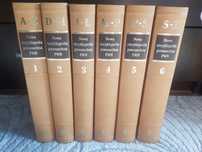 Encyklopedia PWN 6 tomów skórzana oprawa