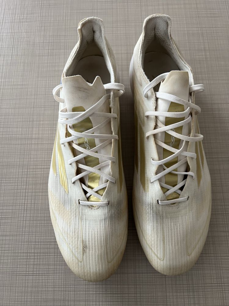 Adidas F50 Elite FG Adizero White gold