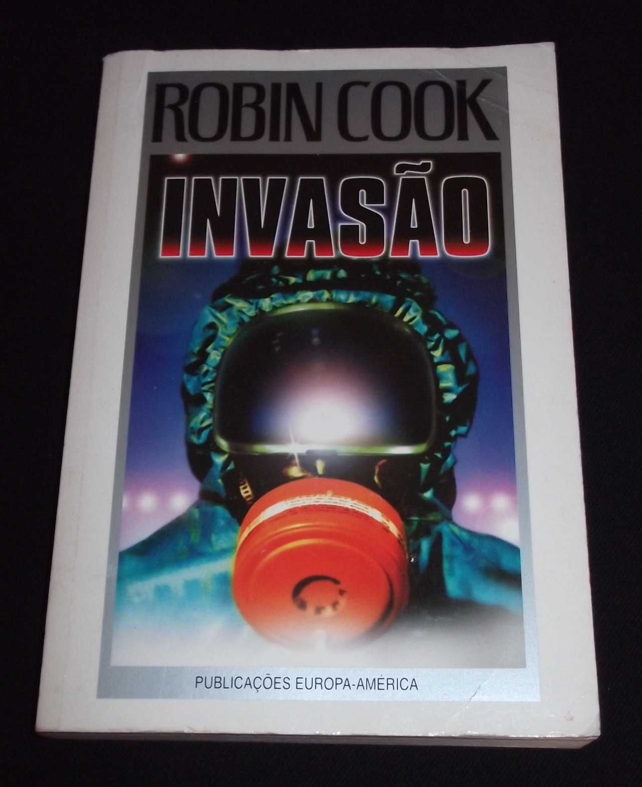 Livro Invasão Robin Cook Europa-América 1998