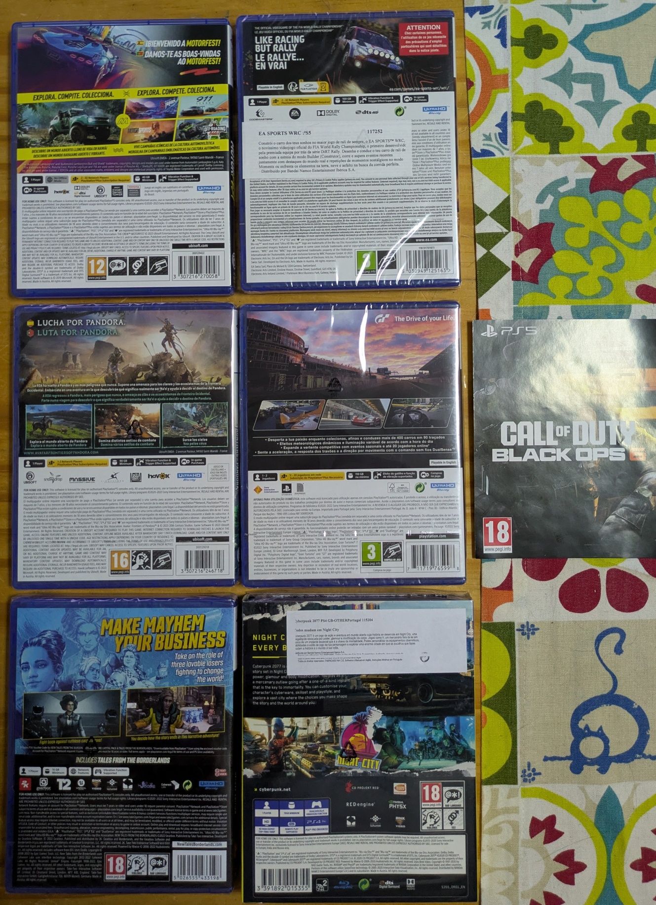 Jogos PlayStation 5 (PS5 / PS4 ) NOVOS