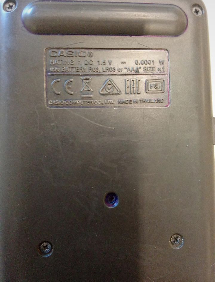 Calculadora Casio