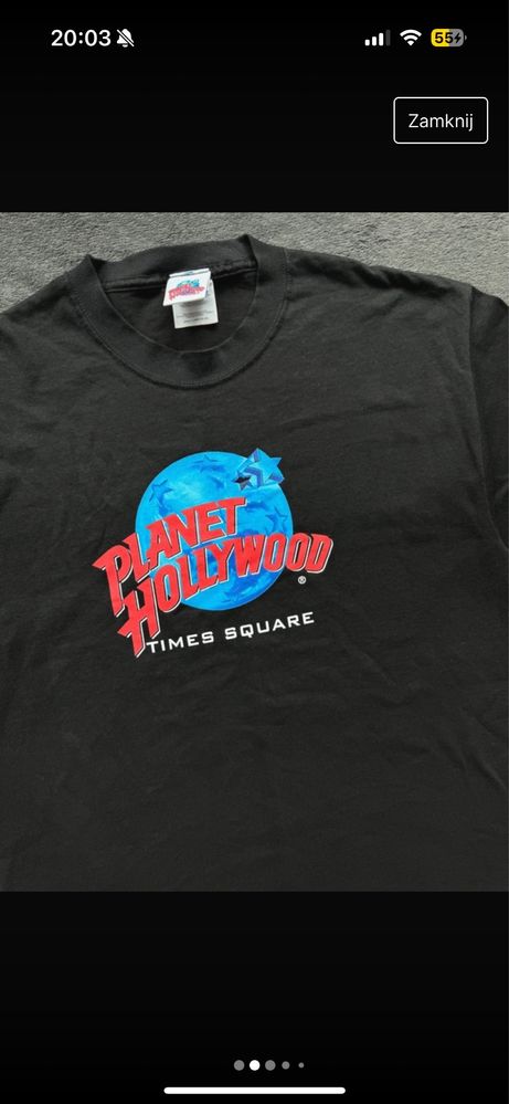 Koszulka Hollywood Planet Times Square