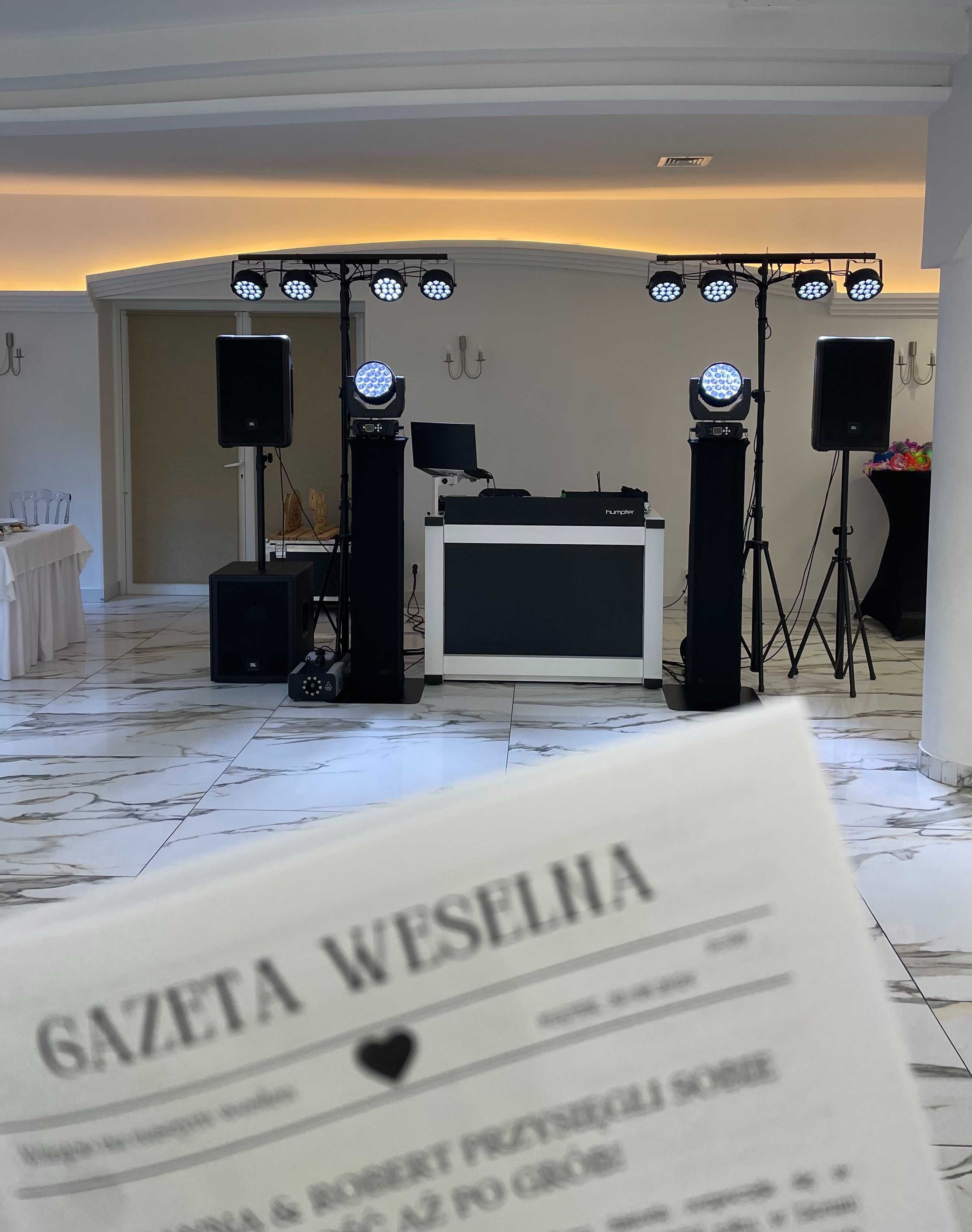 DJ wesele, 18-stka, impreza, wodzirej, ciężki dym, fotobudka 360