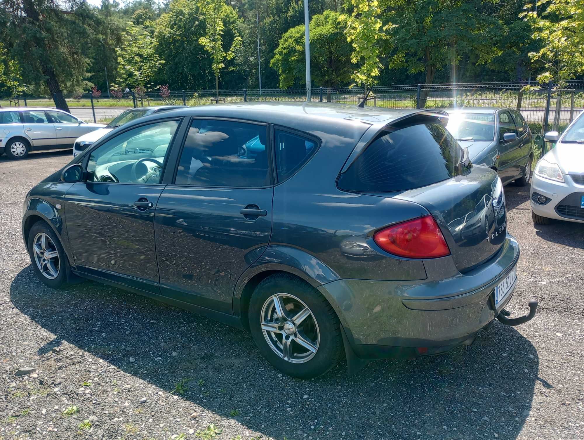 Seat Toledo 1.9D 105KM 2007 * el szyby klima tempomat hak * TORUŃ