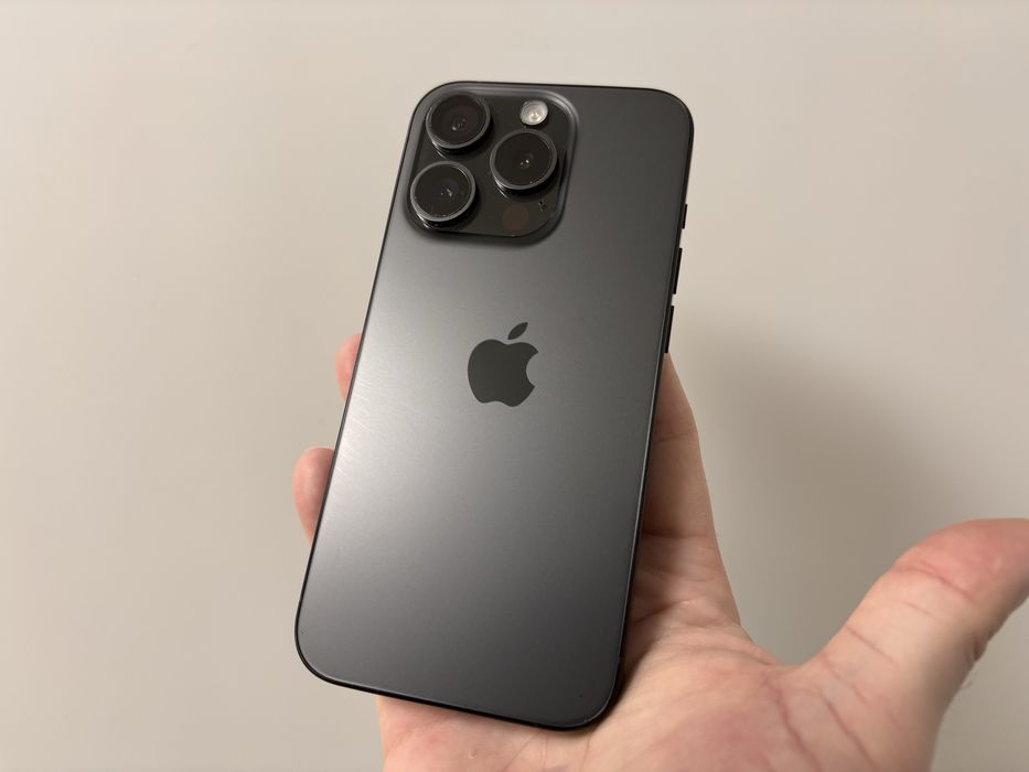 iPhone 15 Pro 256gb Black Titanium