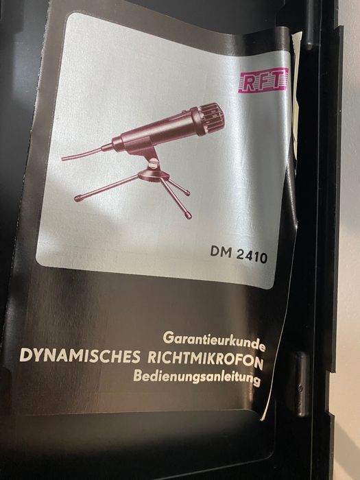 Mikrofon RFT DM2410