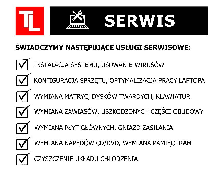 SERWIS Komputerowy, NAPRAWA Laptopów taniolaptopy.com